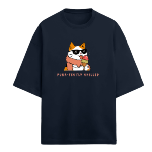 snowie, the shock state oversized tee