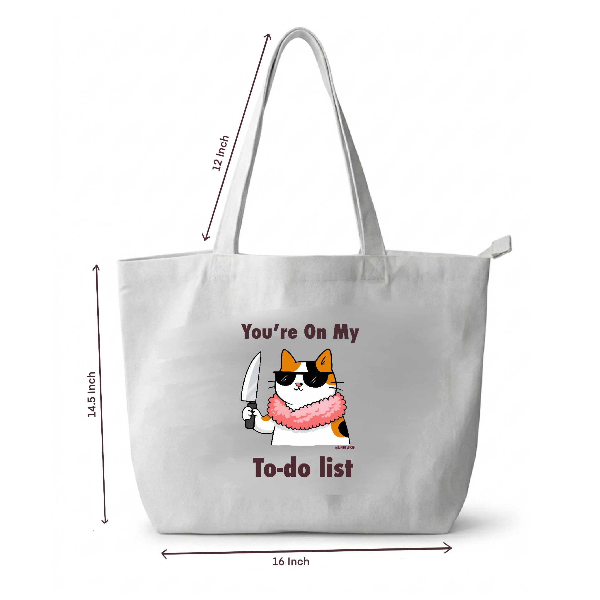 peechu,shopping list tote peechu,shopping list tote