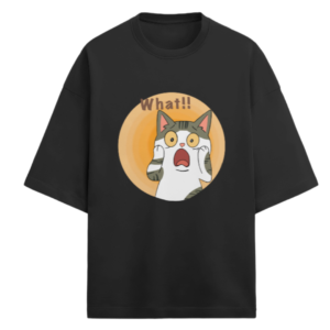 snowie, the shock state oversized tee