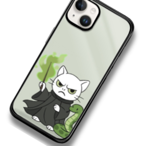 Home snowie magic wand glass phone case